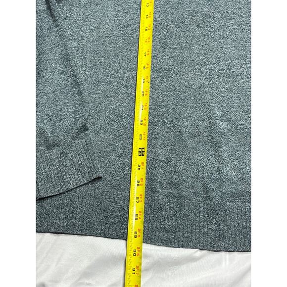 Smartwool Men’s XL Gray Stripe Crew Neck Sweater Polyester Merino Wool Nylon - Picture 5 of 7